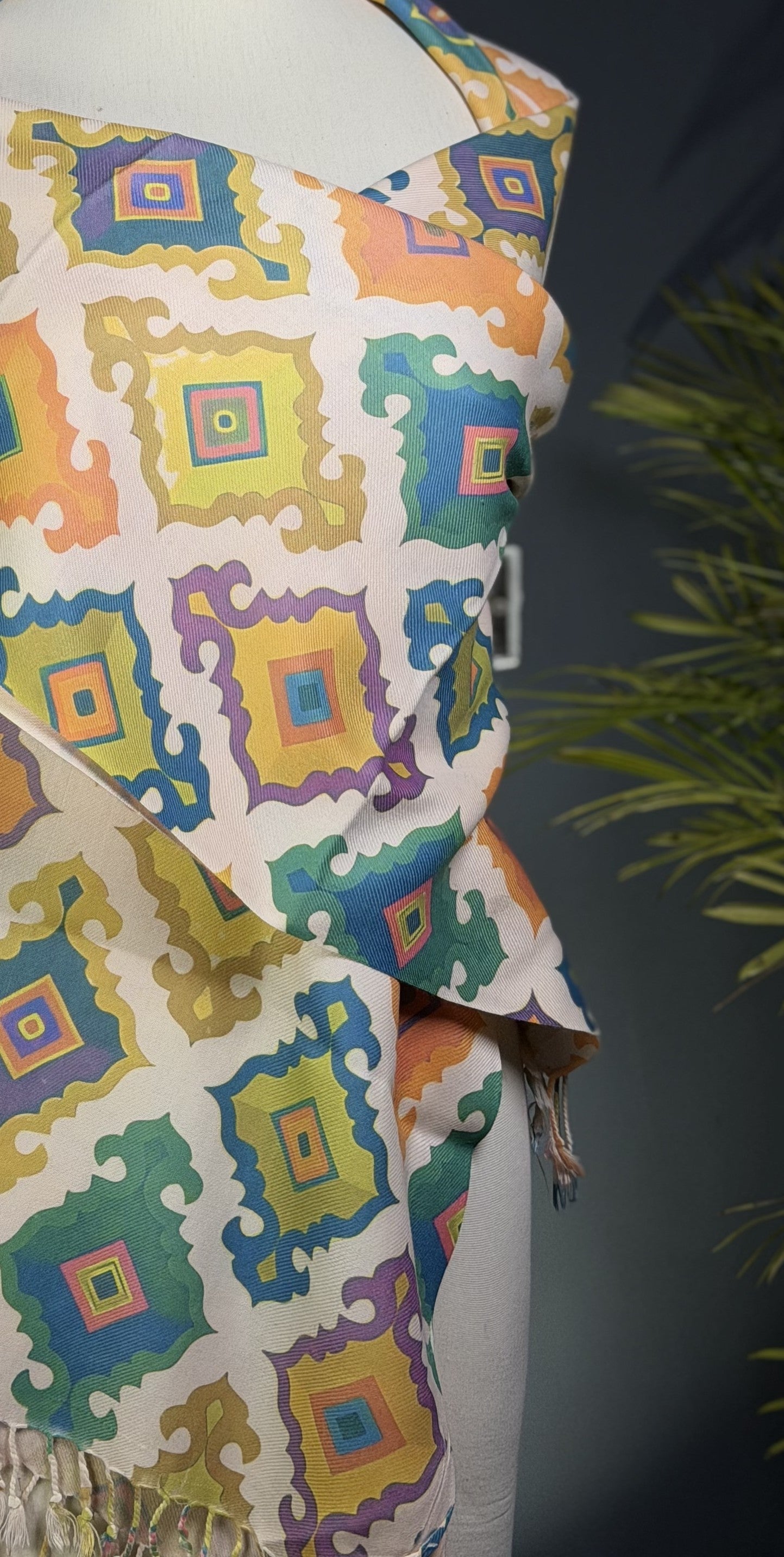 Prism Ikat Geometric Ladies Stroller