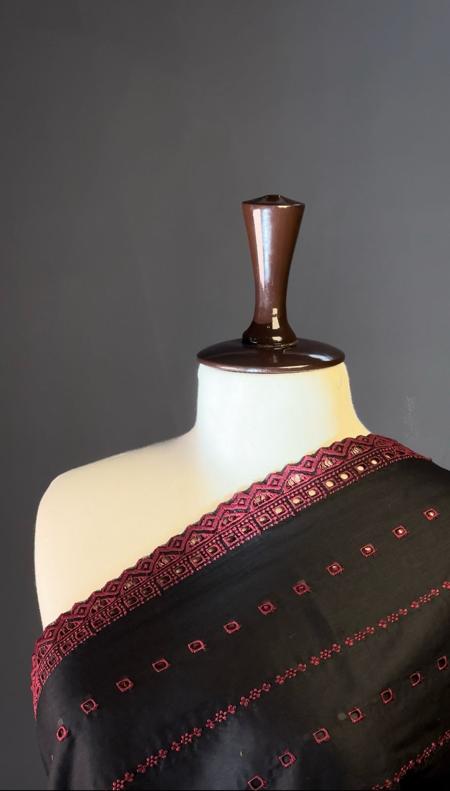 Chikan Kari Schiffli Summer Shawl Collection