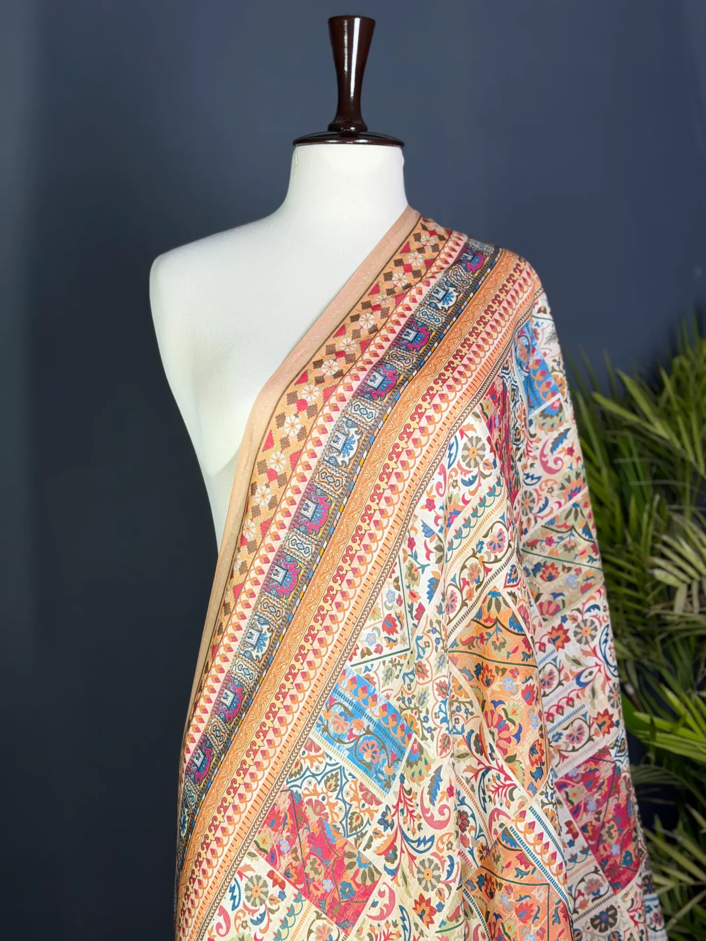 Printed Lawn dupatta
