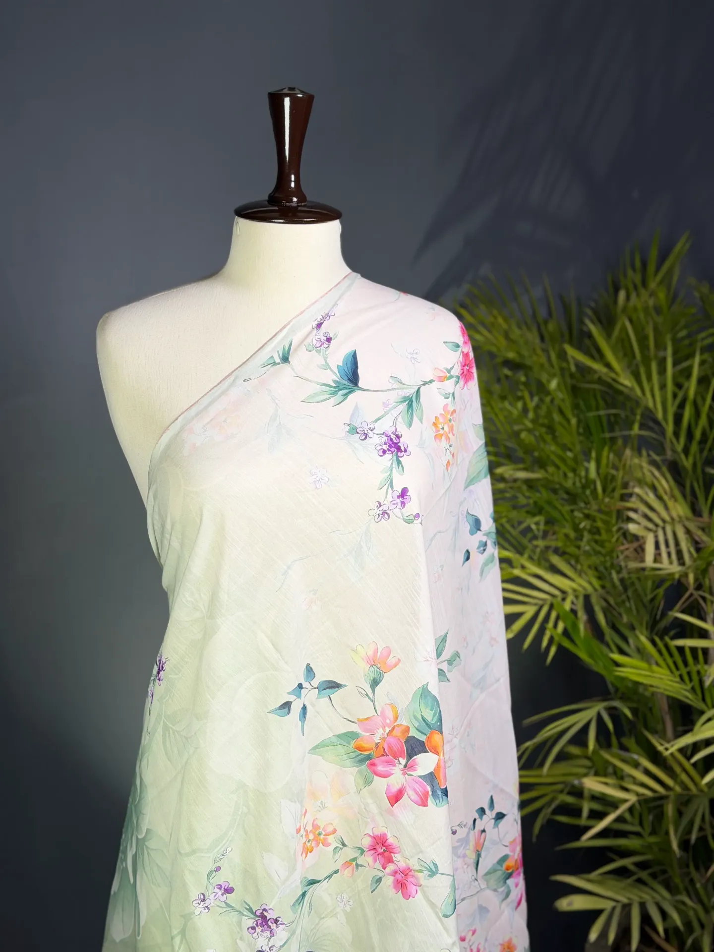 Spring Meadow Zam Zam Print Lawn Dupatta